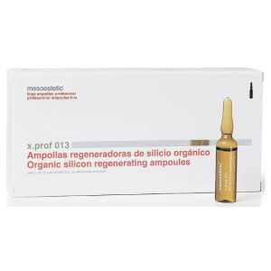 Silicio Orgánico 1%.   20 ampolla x 5 ml.  x-prof 014.  mesoestetic