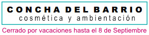 Concha del Barrio - cosmética y ambientación